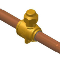 VALVULA DE ESFERA GBC 12s 1/2 SOLDA SEM SCHRADER
