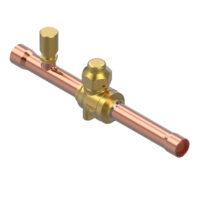 VALVULA DE ESFERA GBC 12S 1/2 COM SCHRADER
