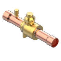 VALVULA ESFERA GBC 1.1/8" COM SCHRADER