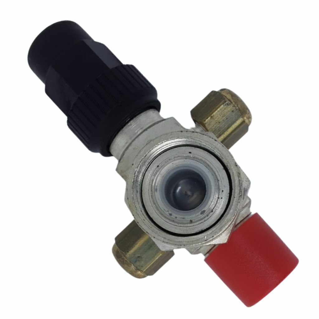 VALVULA SERVICO 1"-14UNS X 1/2" SAE