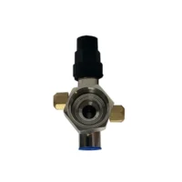 VALVULA ROTALOCK  1.1/4" -12UNE X 5/8" C/ SUPORTE
