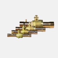 VALVULA ESFERA GBC 1.1/8" C/SCHRADER