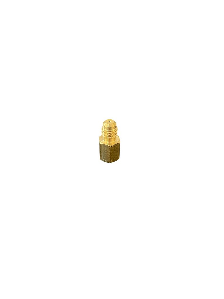 ADAPTADOR MACHO 1/4"SAE x 1/4"SAE FEMEA P/REG AWA